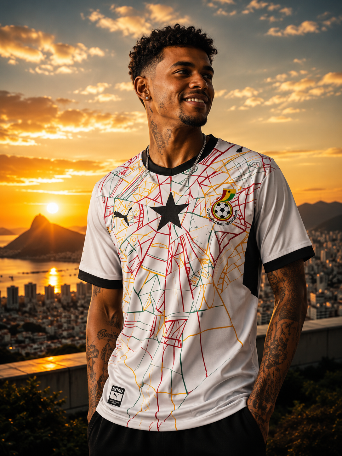 Maillot Ghana 2026/27 Domicile